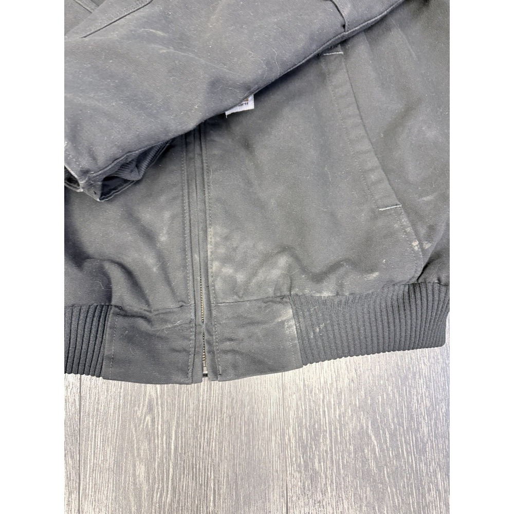 Carhartt Full Swing Armstrong Black Active Jacket Fleece Men's Size 2XL Tall - Picture 3 of 16